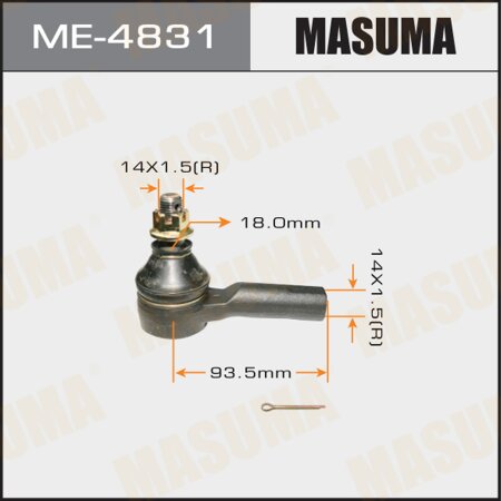 Tie rod end Masuma, ME-4831