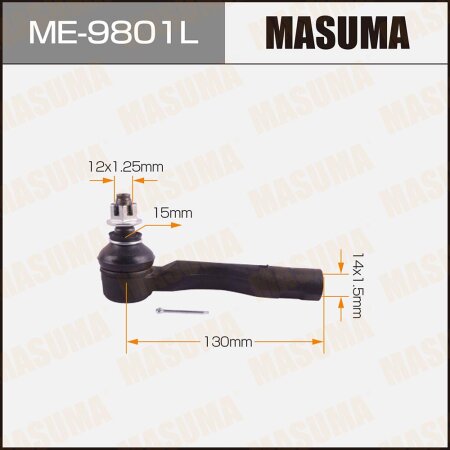 Tie rod end Masuma, ME-9801L