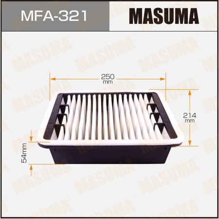 Air filter Masuma, MFA-321