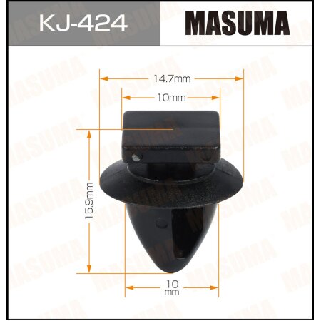 Retainer clip Masuma plastic, KJ-424