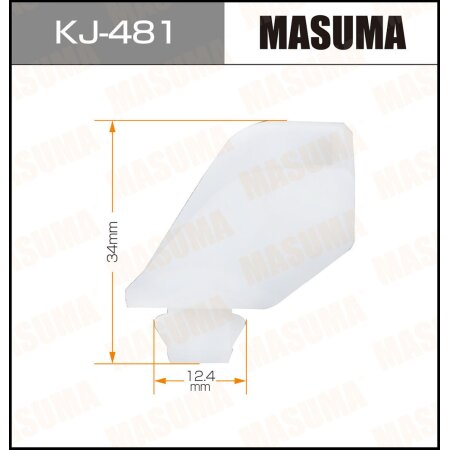 Retainer clip Masuma plastic, KJ-481