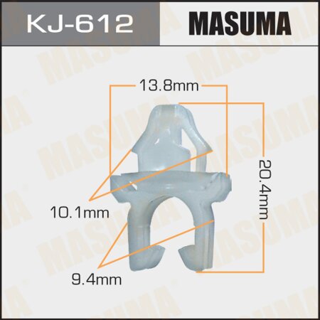 Retainer clip Masuma plastic, KJ-612