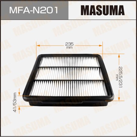 Air filter Masuma, MFA-N201