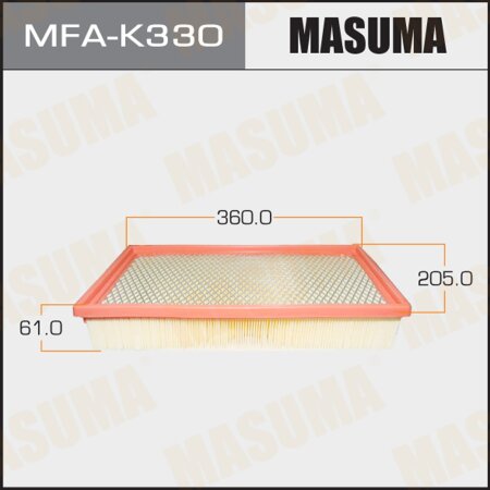 Air filter Masuma, MFA-K330