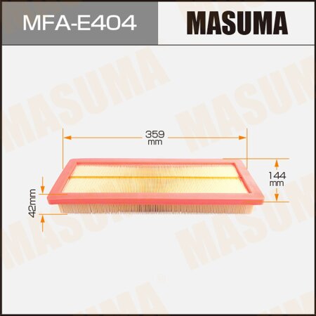 Air filter Masuma, MFA-E404