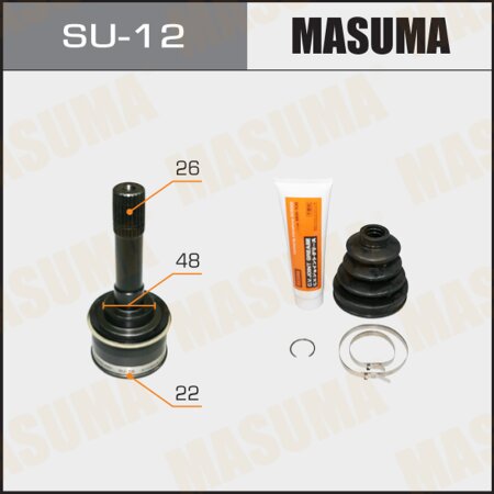 CV joint (outer) Masuma, SU-12