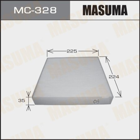 Cabin air filter Masuma, MC-328