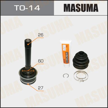 CV joint (outer) Masuma, TO-14