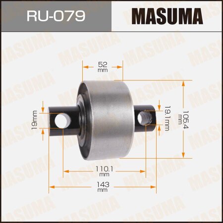 Silent block suspension bush Masuma, RU-079