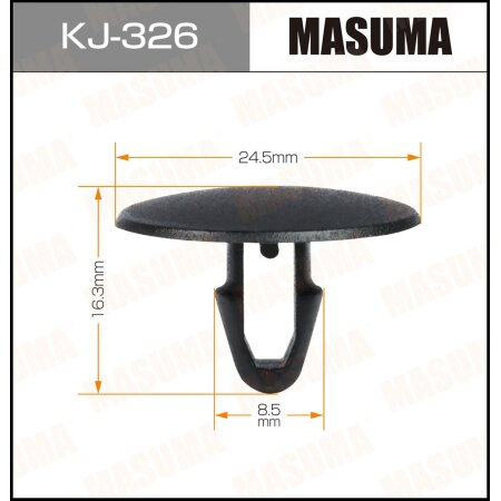 Retainer clip Masuma plastic, KJ-326