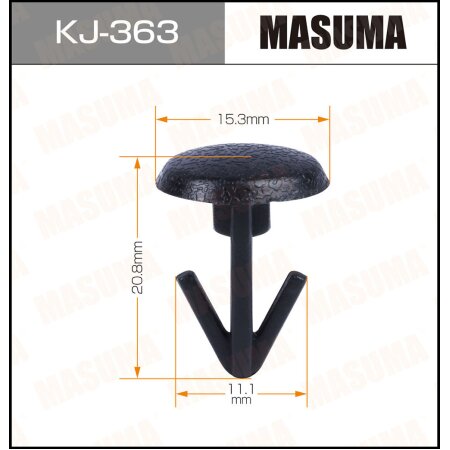 Retainer clip Masuma plastic, KJ-363