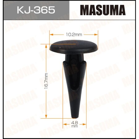 Retainer clip Masuma plastic, KJ-365