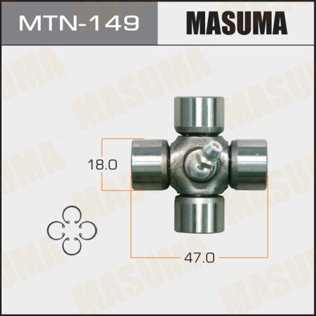 Driveshaft U-joint Masuma 18x47, MTN-149