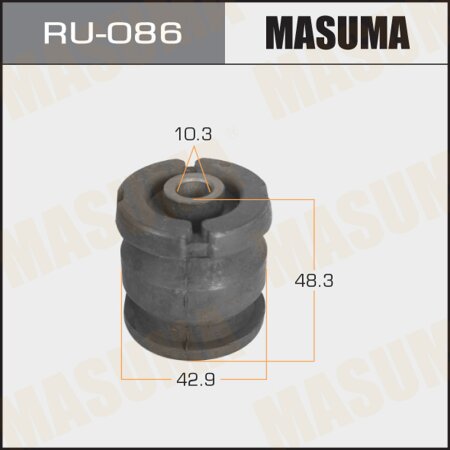 Silent block suspension bush Masuma, RU-086