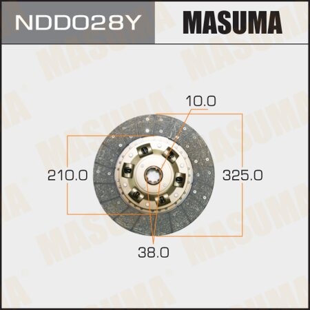 Clutch disc Masuma, NDD028Y