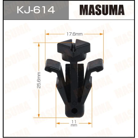 Retainer clip Masuma plastic, KJ-614