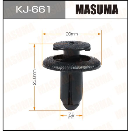 Retainer clip Masuma plastic, KJ-661