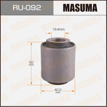 Silent block suspension bush Masuma, RU-092