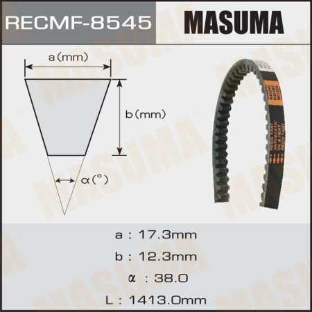 Drive V-Belt Masuma, 17x1413 mm, 8545