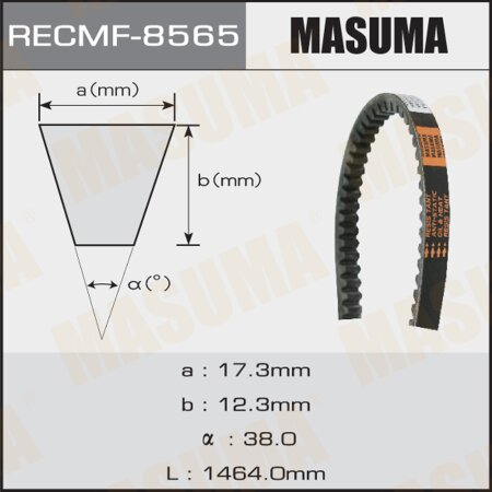 Drive V-Belt Masuma, 17x1464 mm, 8565