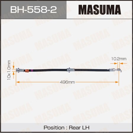 Brake hose Masuma, BH-558-2