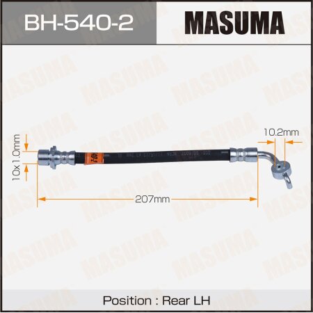 Brake hose Masuma, BH-540-2