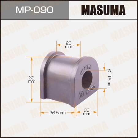 Stabilizer bar bushing Masuma, MP-090