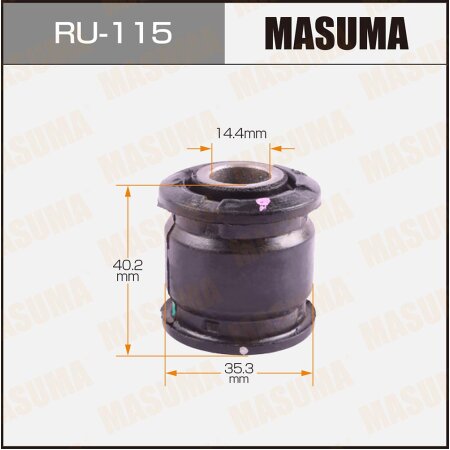 Silent block suspension bush Masuma, RU-115