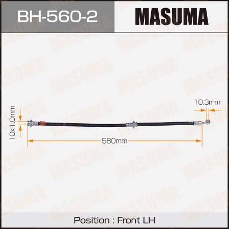 Brake hose Masuma, BH-560-2