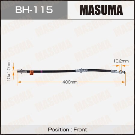 Brake hose Masuma, BH-115