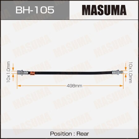 Brake hose Masuma, BH-105