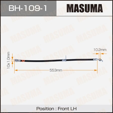 Brake hose Masuma, BH-109-1