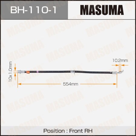 Brake hose Masuma, BH-110-1