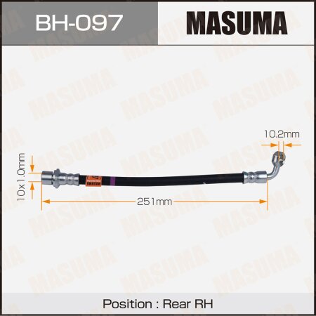 Brake hose Masuma, BH-097