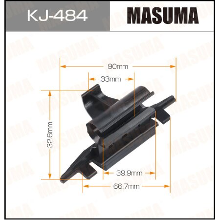 Retainer clip Masuma plastic, KJ-484