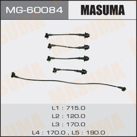 Spark plug wires kit Masuma, MG-60084