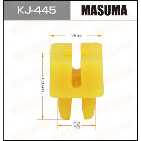 Retainer clip Masuma plastic, KJ-445