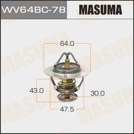 Thermostat Masuma, WV64BC-78