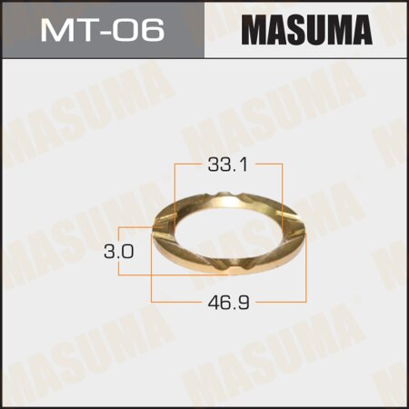 Hub spindle bushing Masuma (bronze), MT-06