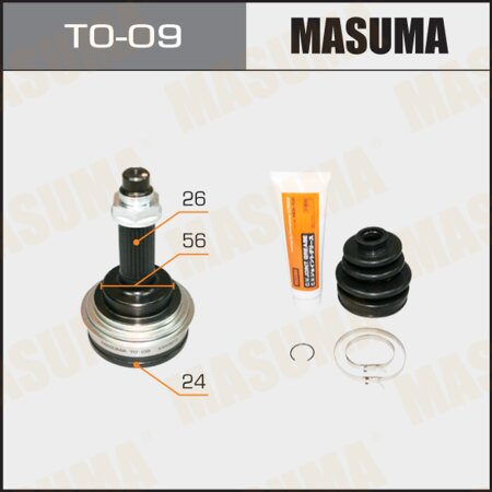 CV joint (outer) Masuma, TO-09