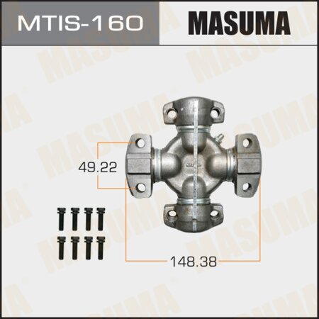 Driveshaft U-joint Masuma 49.22x148.38, MTIS-160