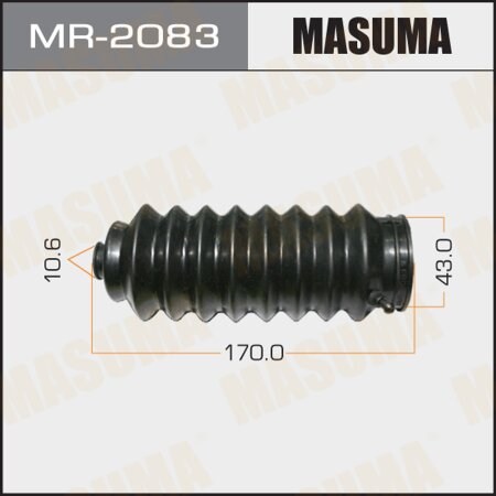 Steering gear boot Masuma (rubber), MR-2083