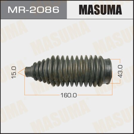 Steering gear boot Masuma (rubber), MR-2086