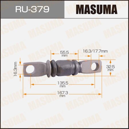 Silent block suspension bush Masuma, RU-379