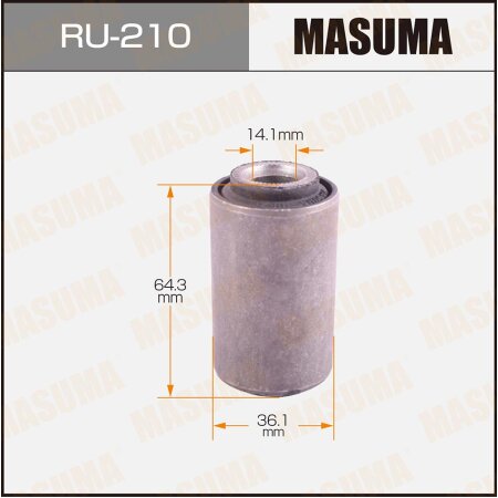 Silent block suspension bush Masuma, RU-210