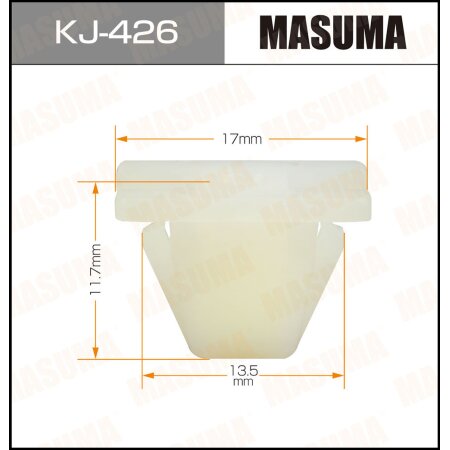 Retainer clip Masuma plastic, KJ-426