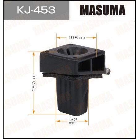 Retainer clip Masuma plastic, KJ-453