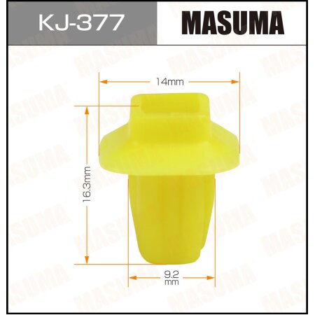 Retainer clip Masuma plastic, KJ-377