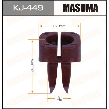 Retainer clip Masuma plastic, KJ-449