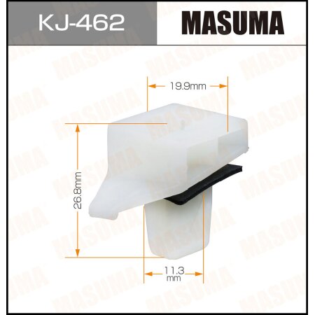 Retainer clip Masuma plastic, KJ-462